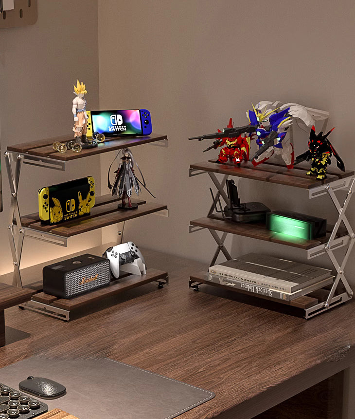 Portable Folding Storage Rack - Monte Carol House Furniture and Interior Decoration