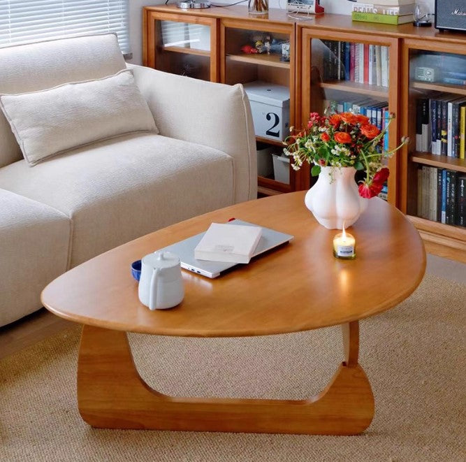 Japanese Wood Coffee Table