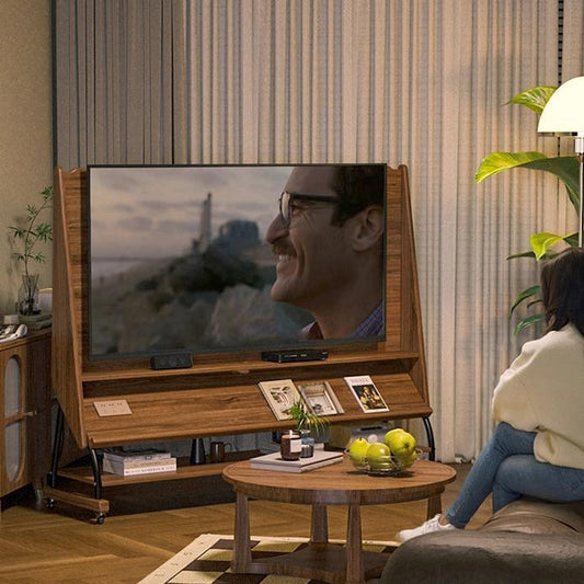 Movable TV Floor Stand - Monte Carol House Furniture and Interior Decoration