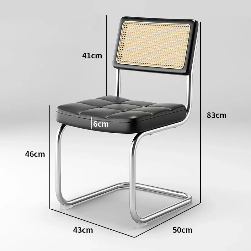 Nordic Armless Dining Chair - Monte Carol House Furniture and Interior Decoration