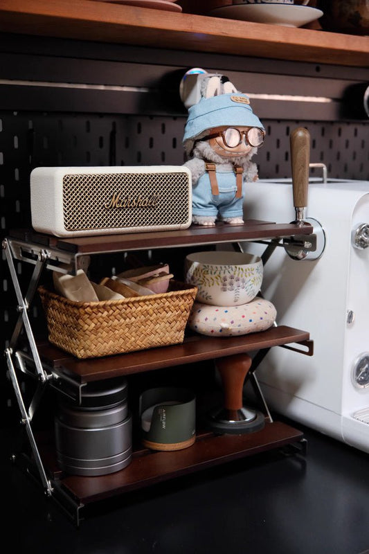 Portable Folding Storage Rack - Monte Carol House Furniture and Interior Decoration