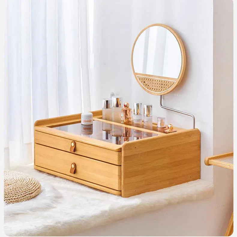 Vanity Dressing Table Set with Adjustable Mirror - Monte Carol House Furniture and Interior Decoration