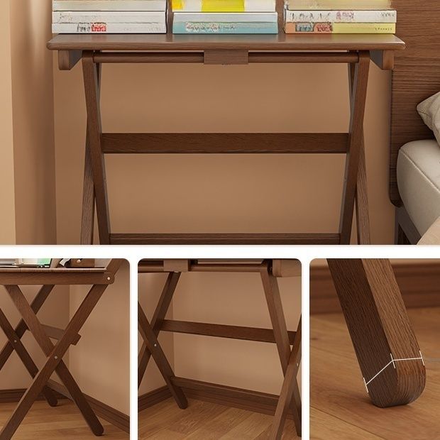 Solid Wood Foldable Desk