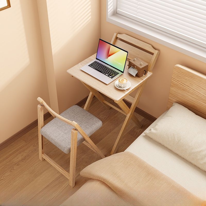 Solid Wood Foldable Desk