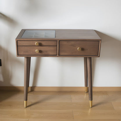 Dressing Table with Stool and LED Touch screen Light