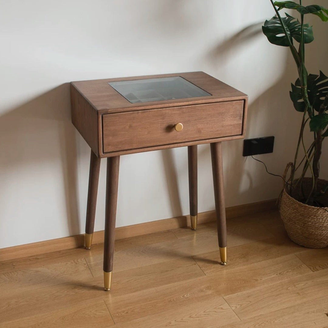 Dressing Table with Stool and LED Touch screen Light