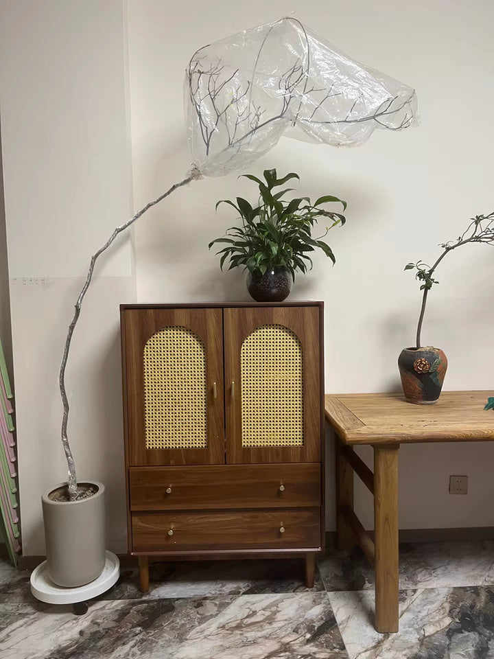 Rattan Chest Of Drawer