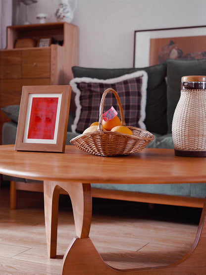 Japanese Wood Coffee Table