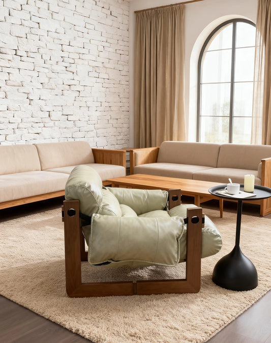 Nordic Retro Single Sofa Chair