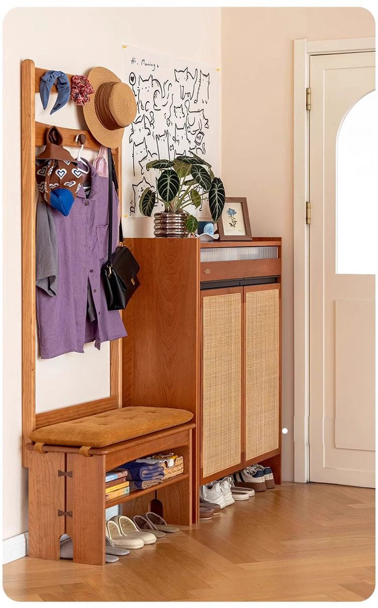 Shoes Stool and Clothes Hanger