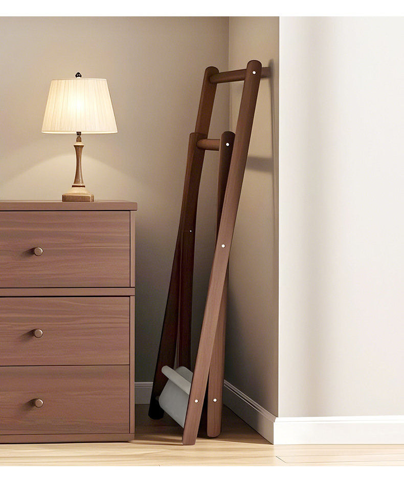 Solid Wood Clothes Rack