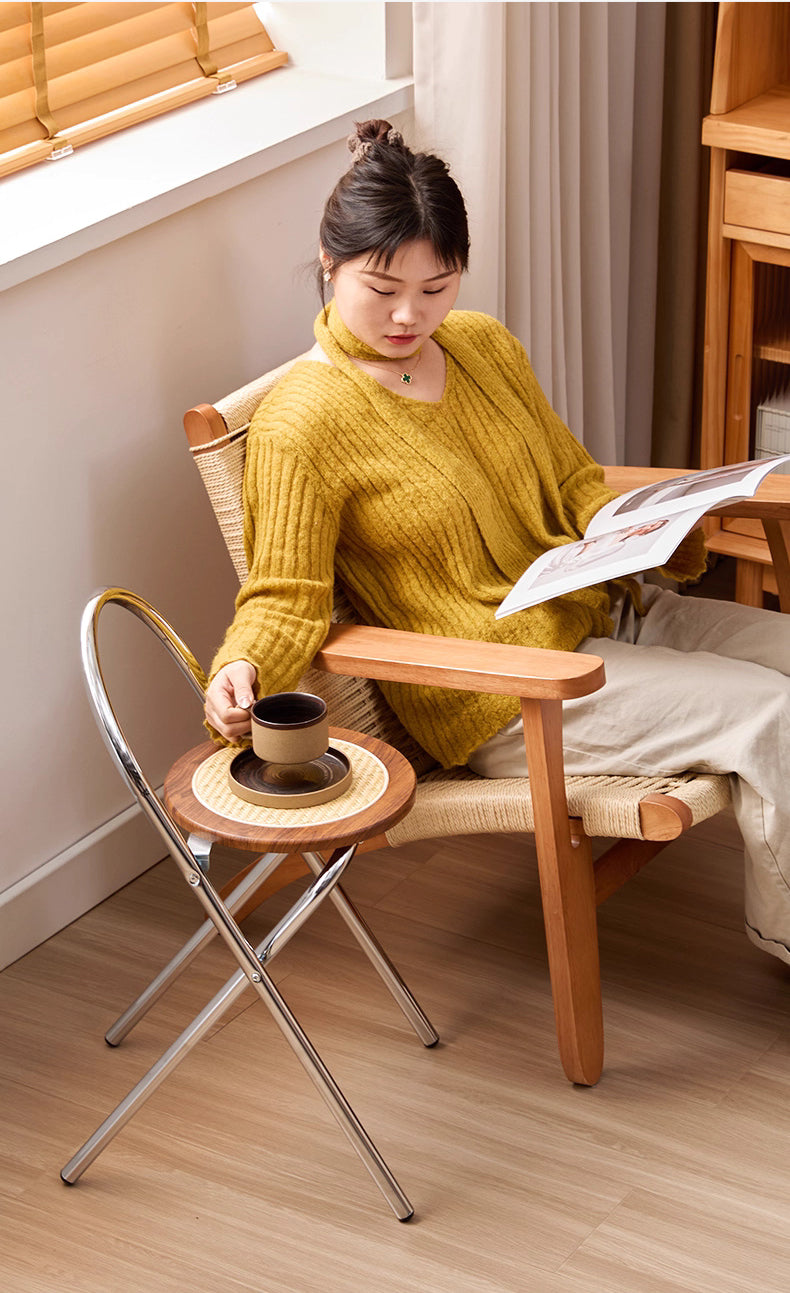 Folding Minimalist Compact Chair