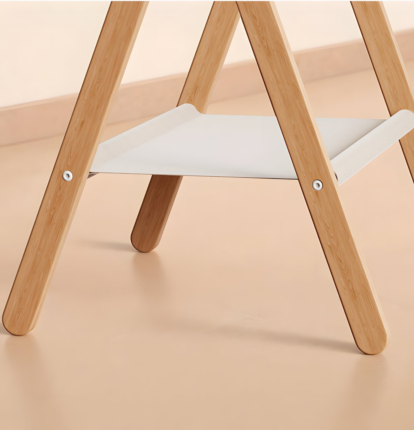 Solid Wood Clothes Rack