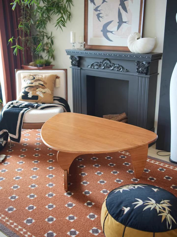 Japanese Wood Coffee Table