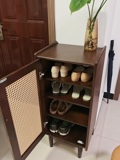 Rattan Shoe Cabinet
