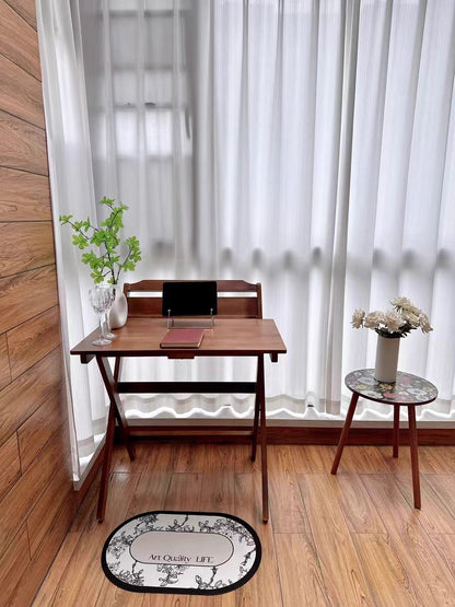 Solid Wood Foldable Desk