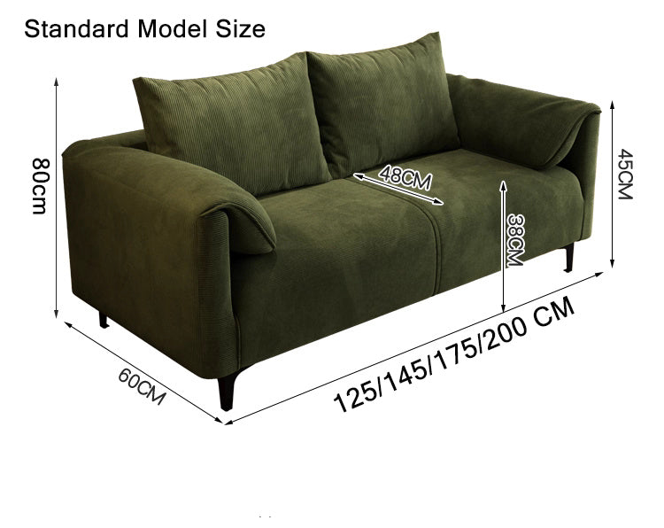 Corduroy Sofa