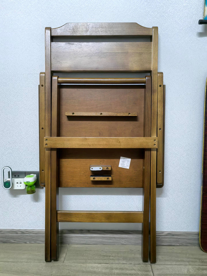 Solid Wood Foldable Desk