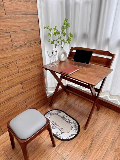 Solid Wood Foldable Desk