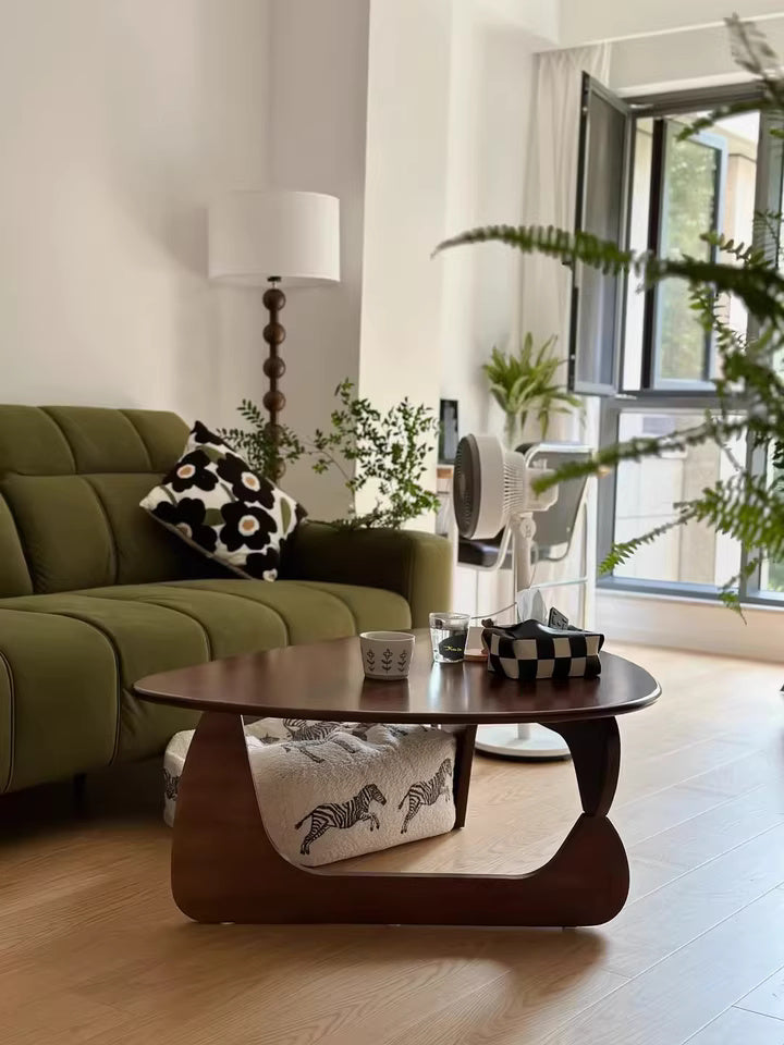 Japanese Wood Coffee Table