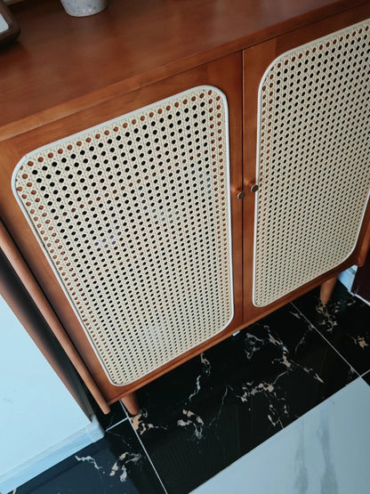 Rattan Shoe Cabinet