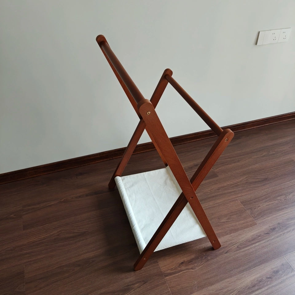 Solid Wood Clothes Rack