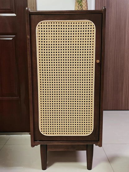Rattan Shoe Cabinet