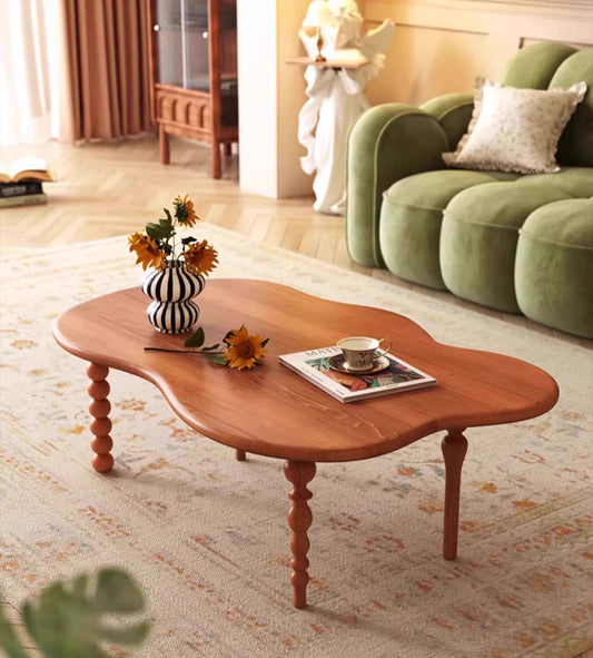 French Geometric Design Coffee Table