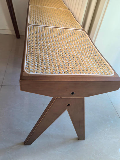 Rattan Bench
