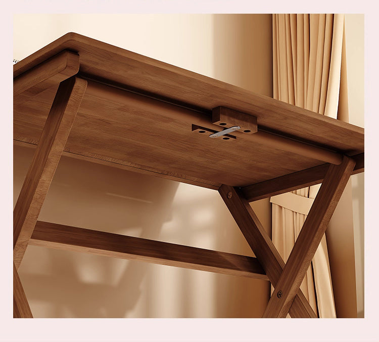 Solid Wood Foldable Desk