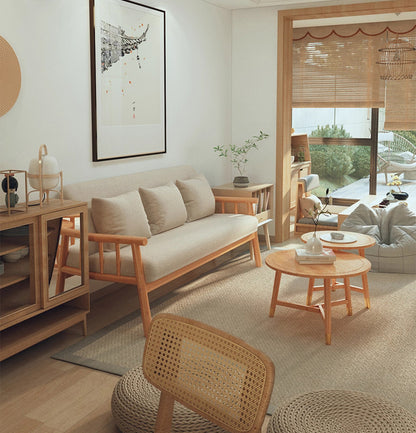 Rubberwood Sofa