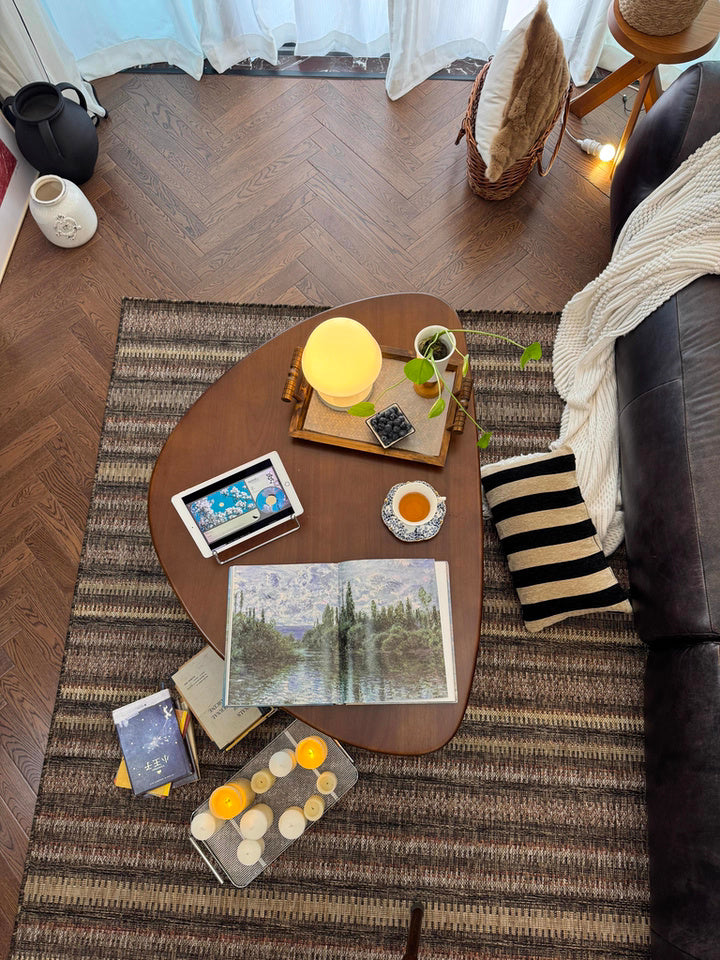 Japanese Wood Coffee Table