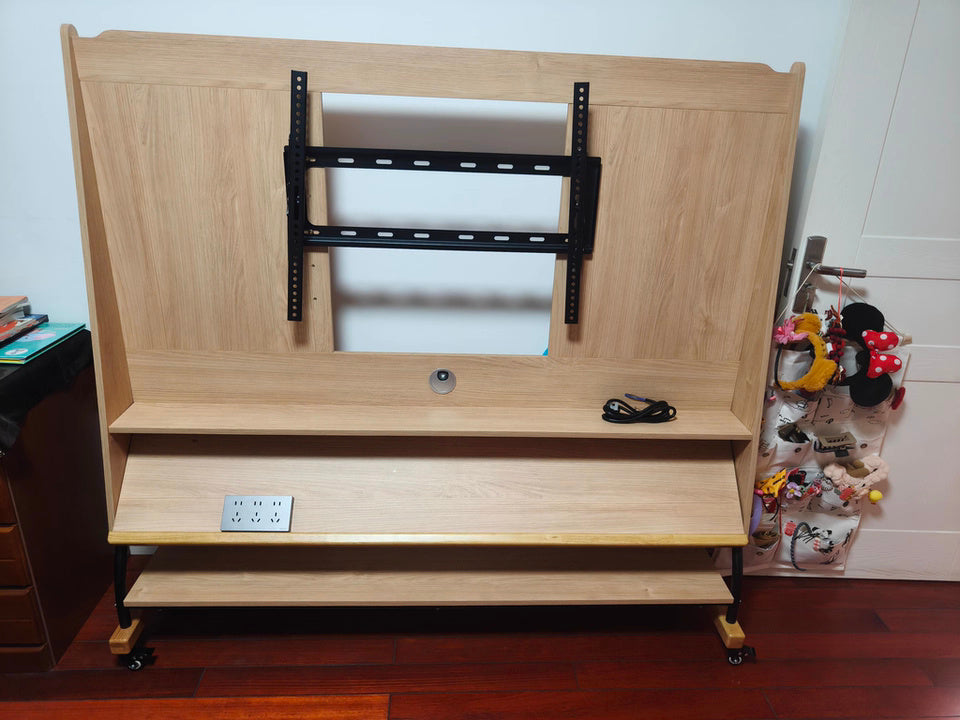 Movable TV Floor Stand