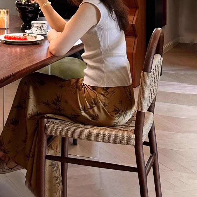 French Style Velvet Chair