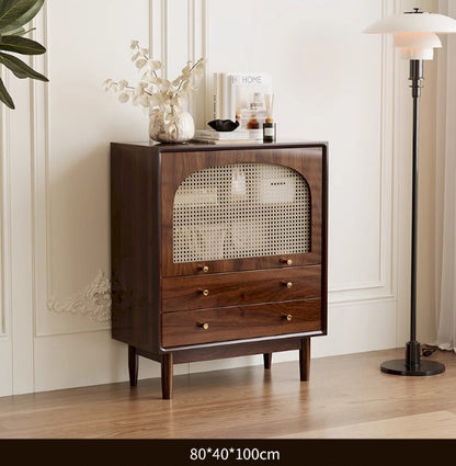 Rattan Chest Of Drawer