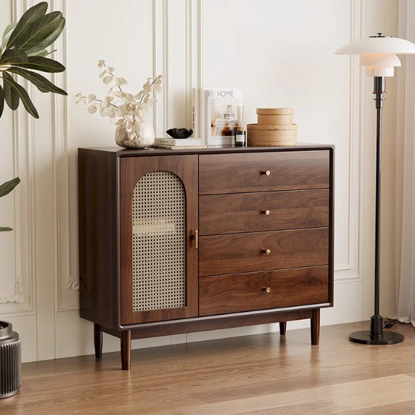 Rattan Chest Of Drawer