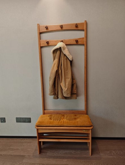 Shoes Stool and Clothes Hanger