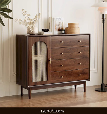 Rattan Chest Of Drawer