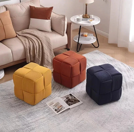 Cube Ottoman - Monte Carol House Furniture and Interior Decoration