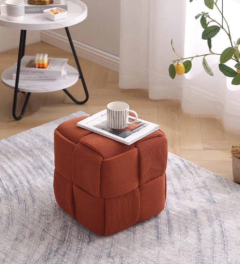 Cube Ottoman - Monte Carol House Furniture and Interior Decoration