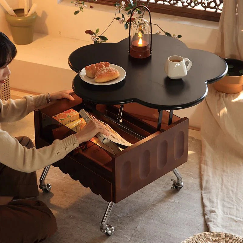 Flower Lifted Coffee Table - Monte Carol House Furniture and Interior Decoration