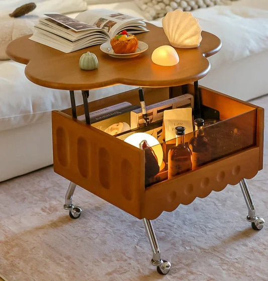 Flower Lifted Coffee Table - Monte Carol House Furniture and Interior Decoration