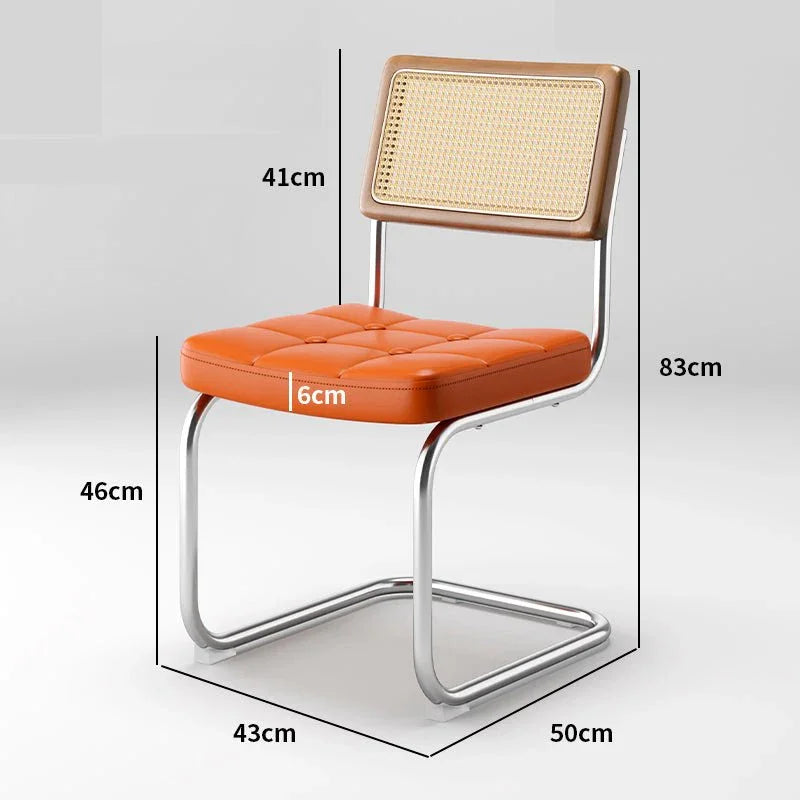 Nordic Armless Dining Chair - Monte Carol House Furniture and Interior Decoration