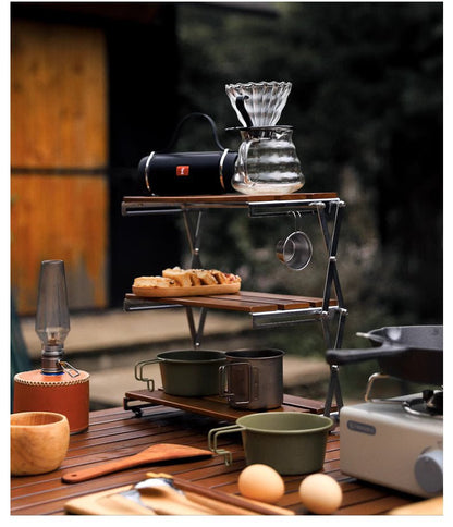 Portable Folding Storage Rack - Monte Carol House Furniture and Interior Decoration