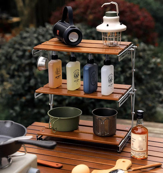 Portable Folding Storage Rack - Monte Carol House Furniture and Interior Decoration