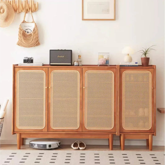 Rattan Shoe Cabinet - Monte Carol House Furniture and Interior Decoration