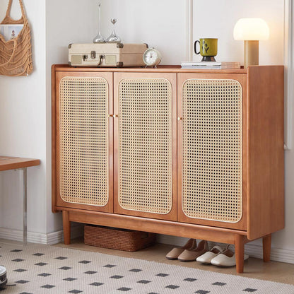 Rattan Shoe Cabinet - Monte Carol House Furniture and Interior Decoration