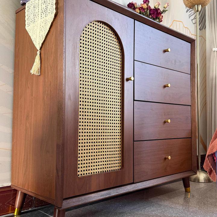 Rattan Sideboard Storage Cabinet - Monte Carol House Furniture and Interior Decoration