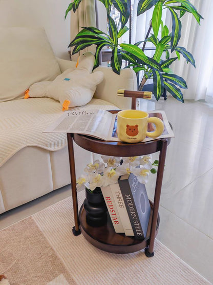 Double-layer Trolley Serving Side Table