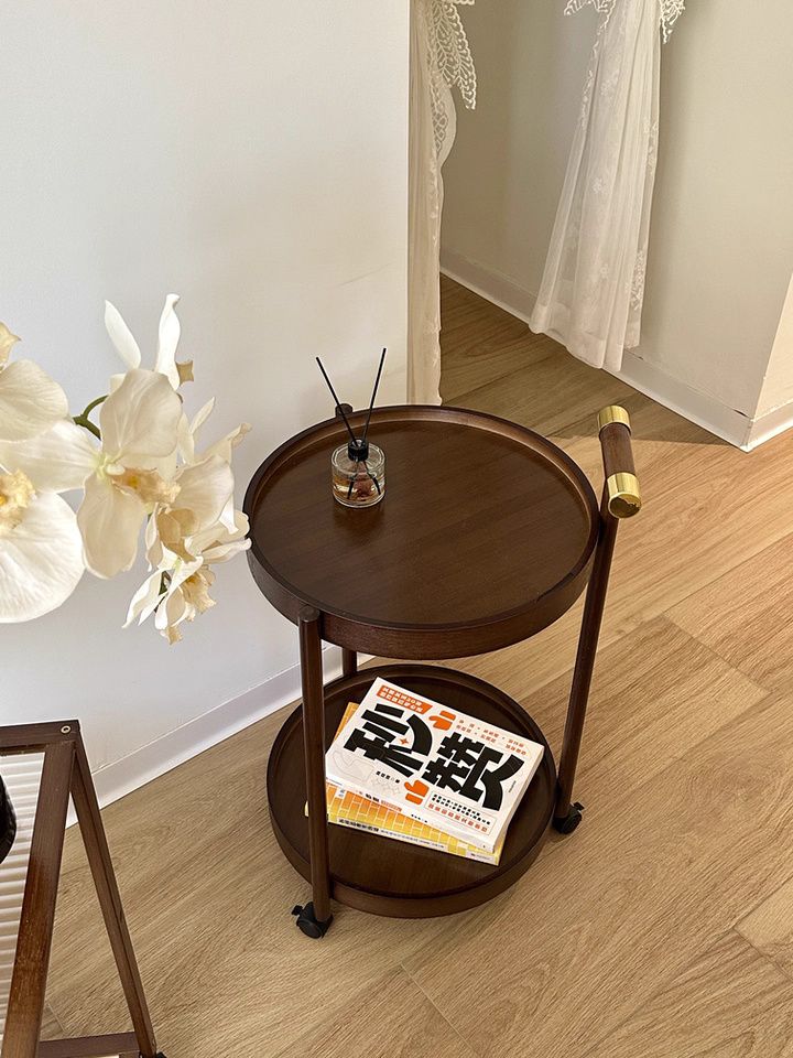 Double-layer Trolley Serving Side Table